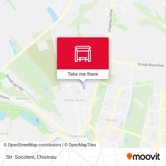 Str. Socoleni map