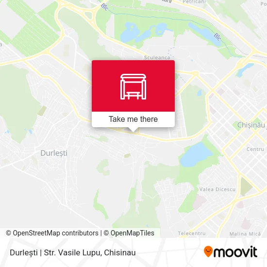 Durlești | Str. Vasile Lupu map