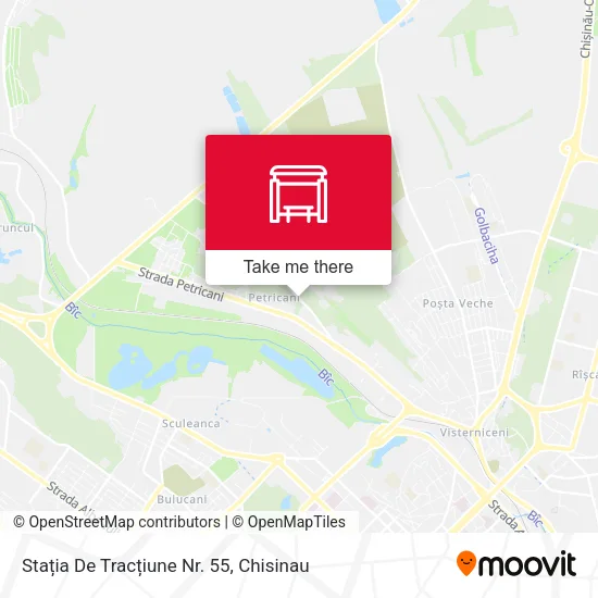 Карта Stația De Tracțiune Nr. 55