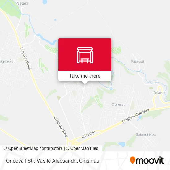 Карта Cricova | Str. Vasile Alecsandri