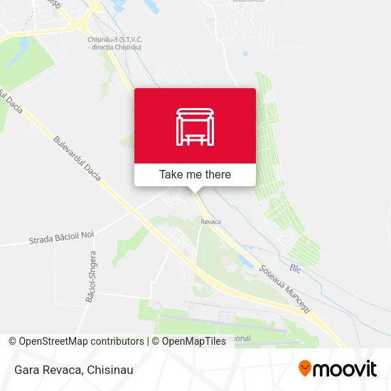 Карта Gara Revaca