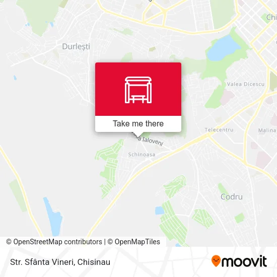 Str. Sfânta Vineri map