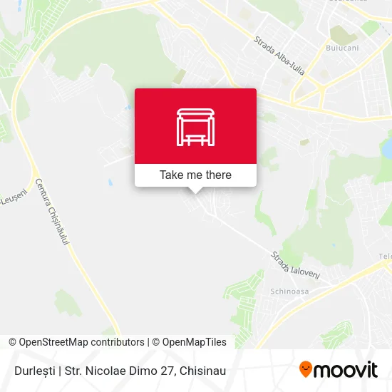 Карта Durlești | Str. Nicolae Dimo 27