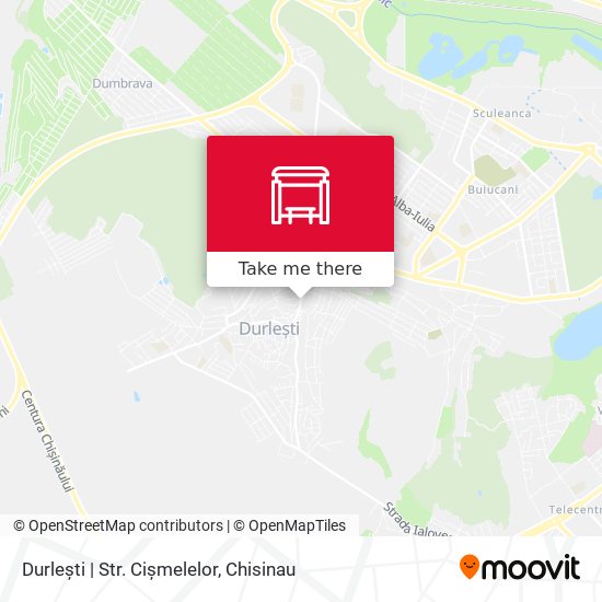 Durlești | Str. Cișmelelor map