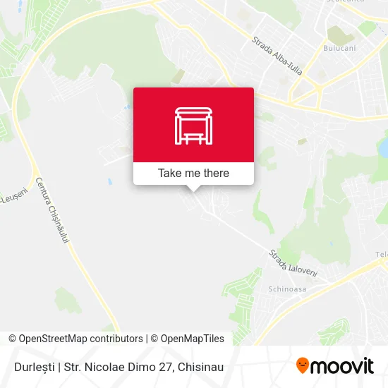 Карта Durlești | Str. Nicolae Dimo 27