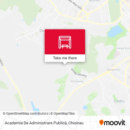 Карта Academia De Administrare Publică