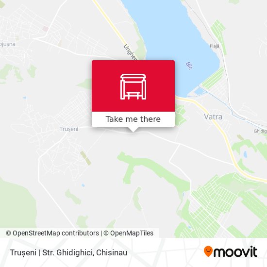 Trușeni | Str. Ghidighici map