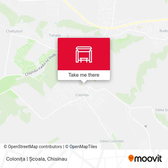 Карта Colonița | Școala