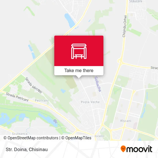 Карта Str. Doina