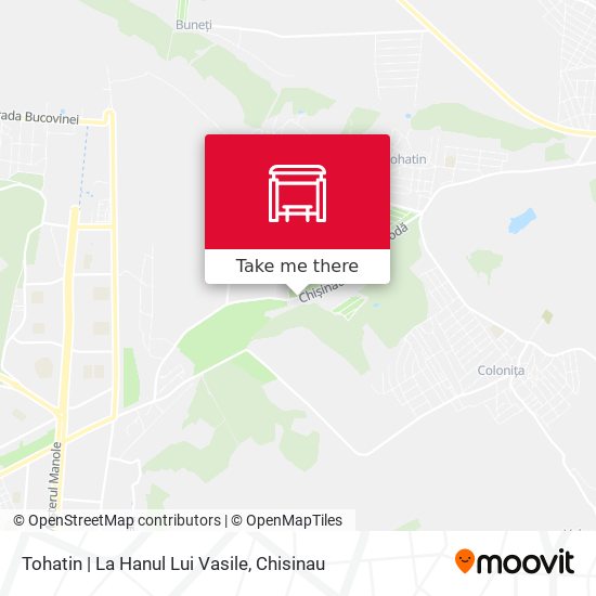 Tohatin | La Hanul Lui Vasile map