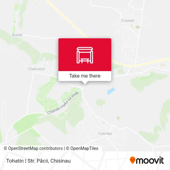 Карта Tohatin | Str. Păcii