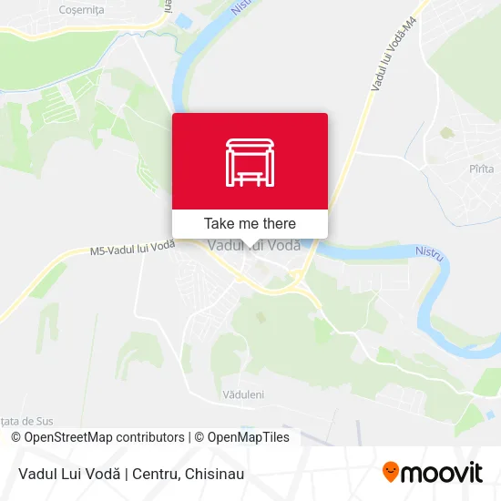 Карта Vadul Lui Vodă | Centru