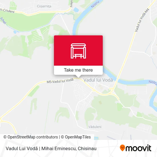 Карта Vadul Lui Vodă | Mihai Eminescu
