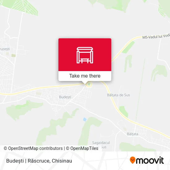 Карта Budești | Răscruce