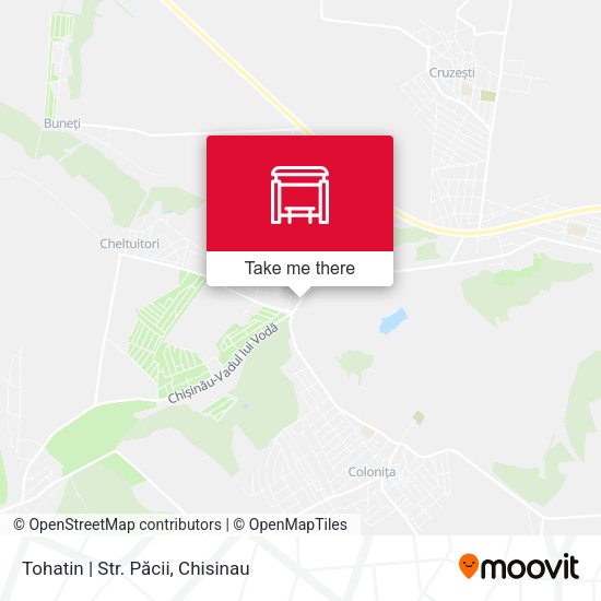 Карта Tohatin | Str. Păcii