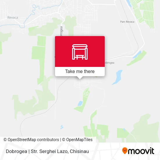 Карта Dobrogea | Str. Serghei Lazo