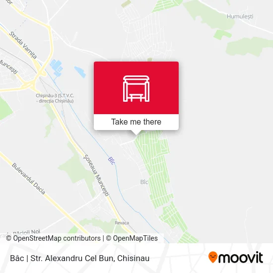 Карта Bâc | Str. Alexandru Cel Bun