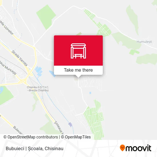 Карта Bubuieci | Școala