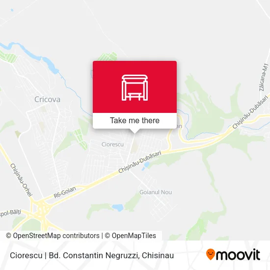Ciorescu | Bd. Constantin Negruzzi map