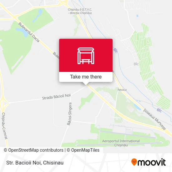 Карта Str. Bacioii Noi