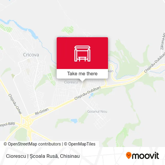Ciorescu | Școala Rusă map