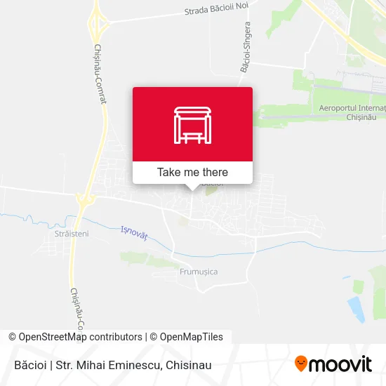 Карта Băcioi | Str. Mihai Eminescu
