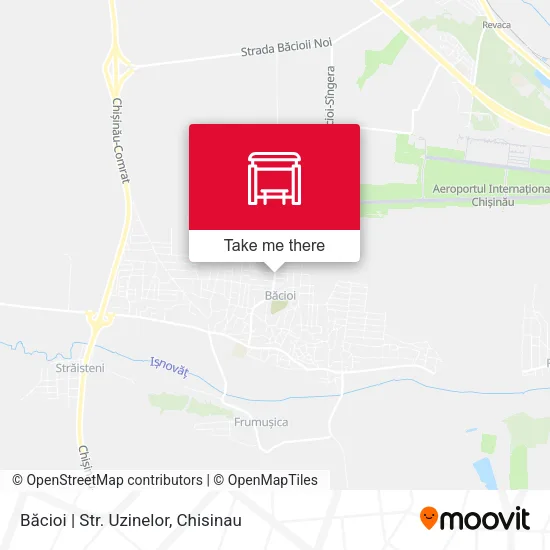Карта Băcioi | Str. Uzinelor