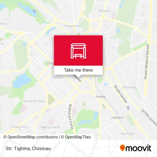 Str. Tighina map