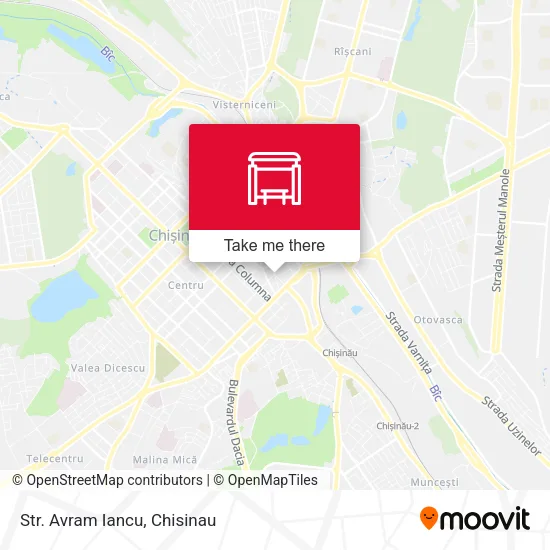 Str. Avram Iancu map