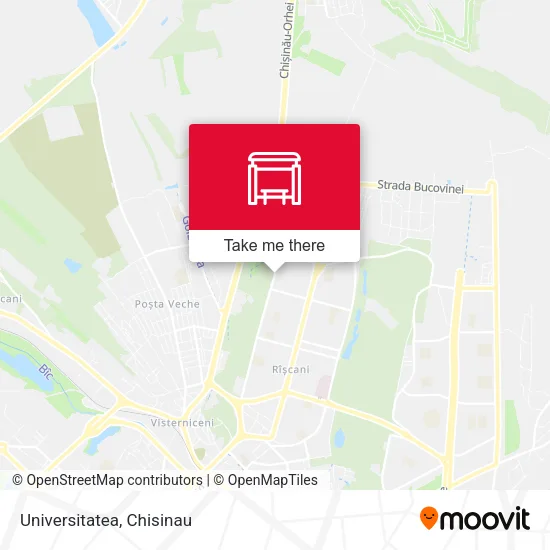 Карта Universitatea