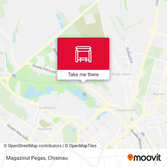 Карта Magazinul Pegas