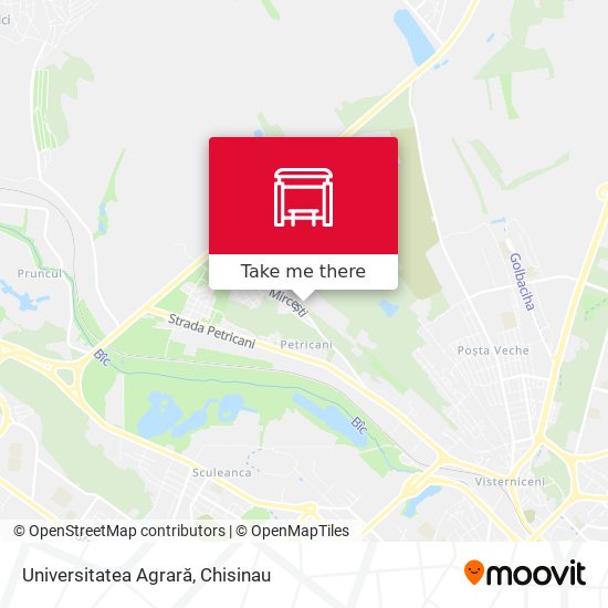 Universitatea Agrară map