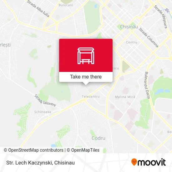 Карта Str. Lech Kaczynski