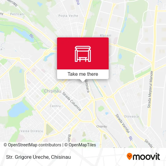 Карта Str. Grigore Ureche
