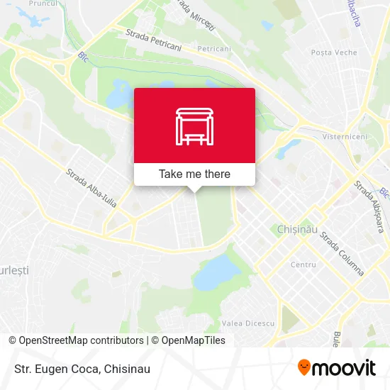 Str. Eugen Coca map