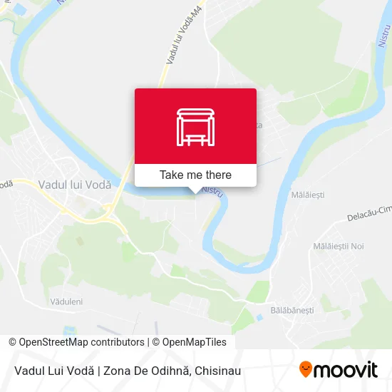 Карта Vadul Lui Vodă | Zona De Odihnă