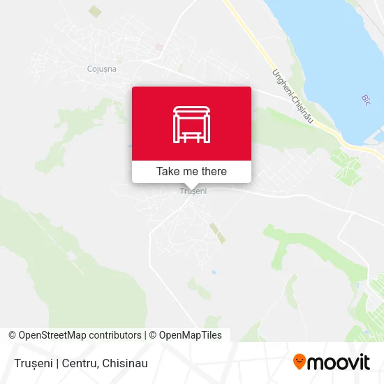 Карта Trușeni | Centru