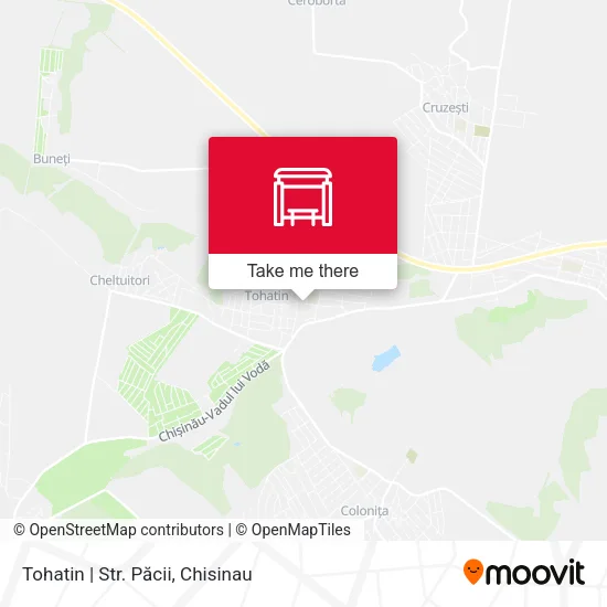 Карта Tohatin | Str. Păcii