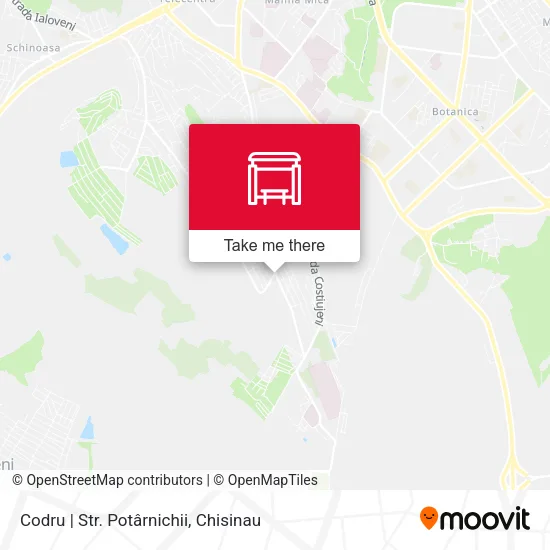Карта Codru | Str. Potârnichii