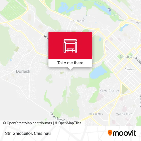 Карта Str. Ghioceilor