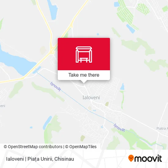 Карта Ialoveni | Piața Unirii