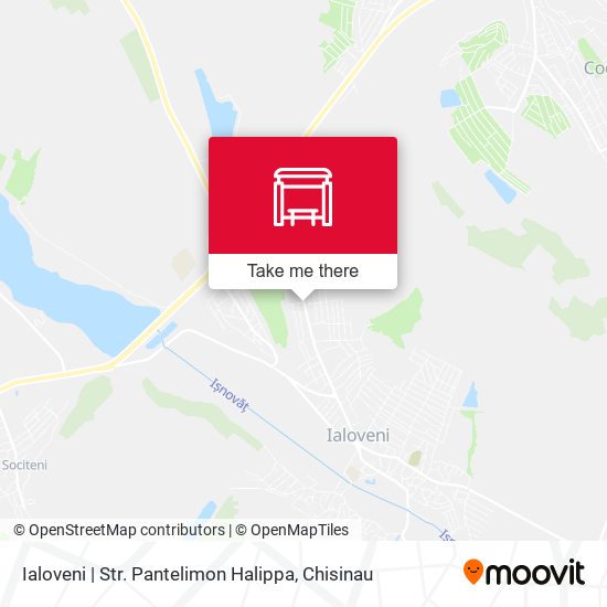 Карта Ialoveni | Str. Pantelimon Halippa