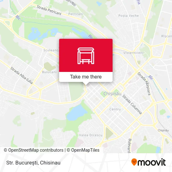 Карта Str. București