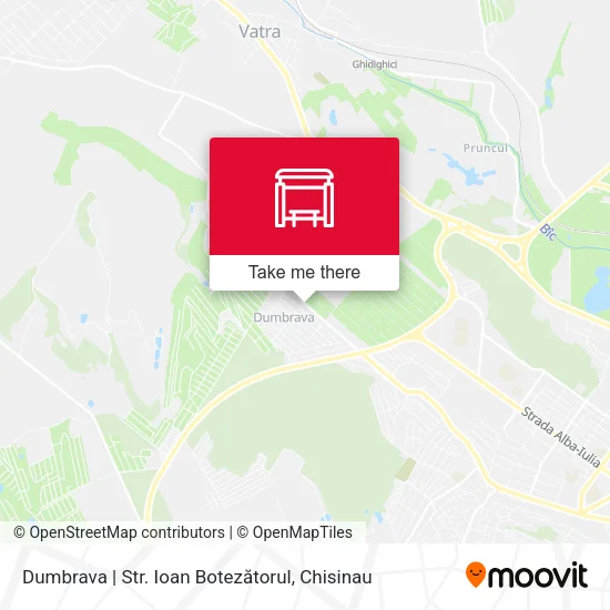 Карта Dumbrava | Str. Ioan Botezătorul