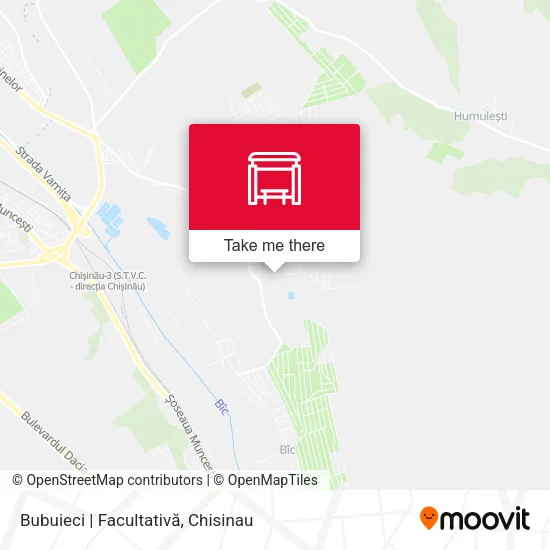 Карта Bubuieci | Facultativă