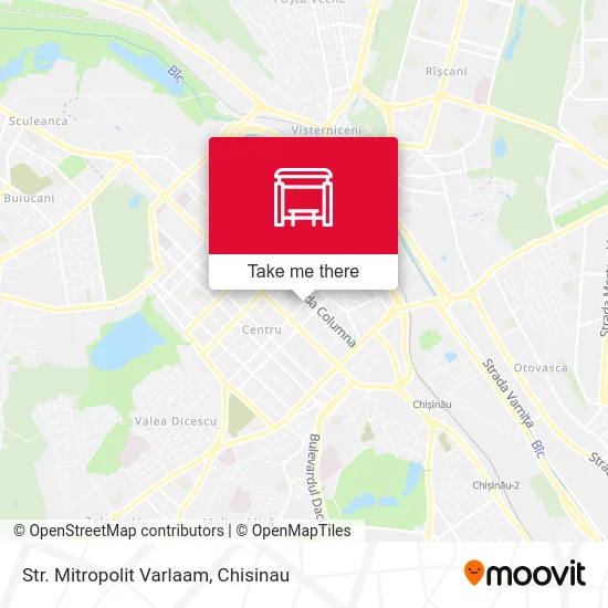 Карта Str. Mitropolit Varlaam