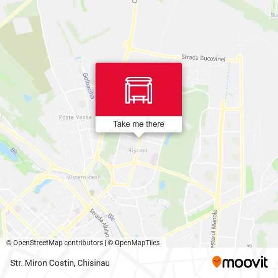 Карта Str. Miron Costin