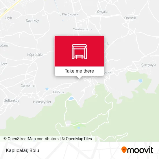 Kaplıcalar map