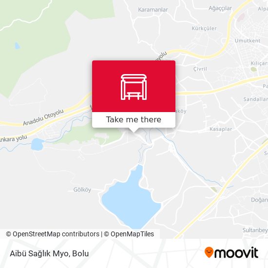 Aibü Sağlık Myo map