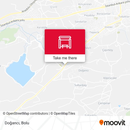Doğancı map